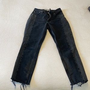Abercrombie Curve Love The Mom High Rise Jeans